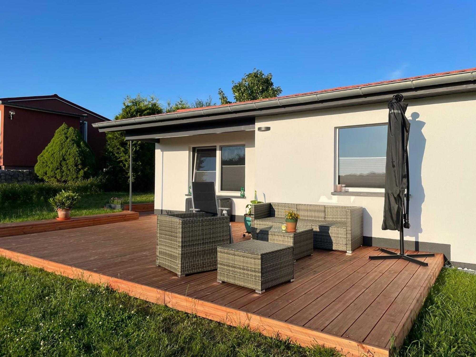 Bungalow Am Wreecher See Putbus Eksteriør billede